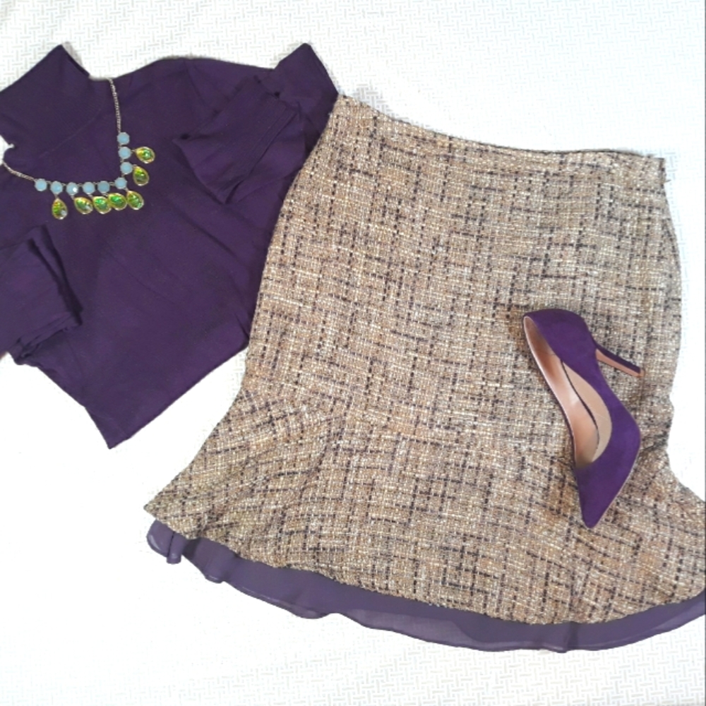 Tweed skirt